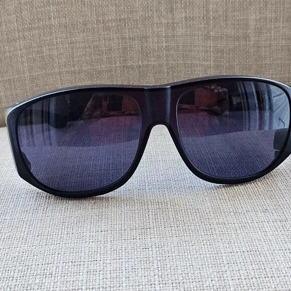 Solar Sheild Men Sunglasses Safety Glasses Black FO Z87.1 + Eye Wear Shades - Picture 3 of 11